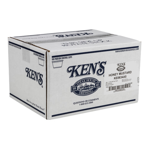Ken's Foods DRESSING HONEY MUSTARD SINGLE SERVE CUP REFRIGERATED