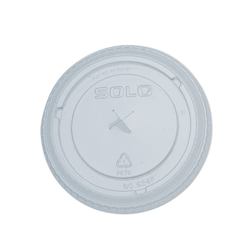 Lid Plastic Translucent Straw Slot