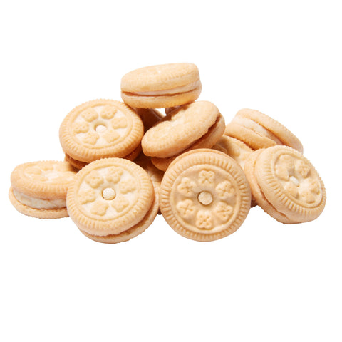 Grandmas Mini Vanilla Creme Sandwich Cookie, 2.12 Ounce -- 60 per case.