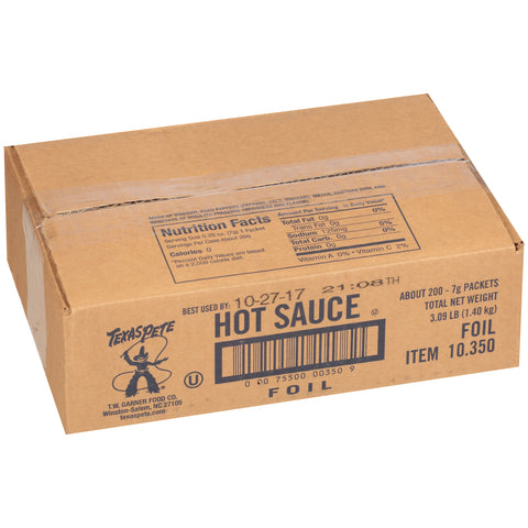 Texas Pete Hot Sauce, 0.015 Pound -- 200 per case.