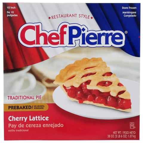Sara Lee PIE CHERRY LATTICE UNSLICED SECONDS 10