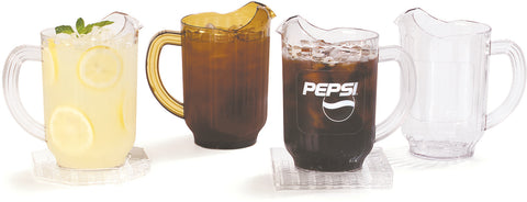 Carlisle PITCHER PLASTIC VERSAPOUR® WINDOW CLEAR 60 OZ