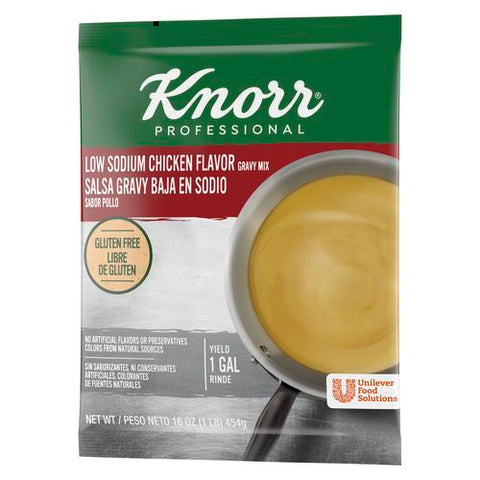 Single Knorr Professional Low Sodium Chicken Gravy Mix, 1 Pound