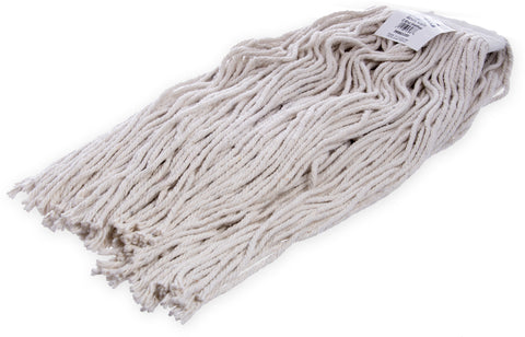 Flo-Pac® MOP HEAD #32 4 PLY CUT END WHITE