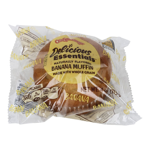 Otis Spunkmeyer® MUFFIN BANANA MADE W/ 51% WHOLE GRAIN NATURALLY FLAVORED IW