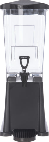 Carlisle DISPENSER TRIMLINE™ PREMIUM SINGLE BASE BLACK 3 GAL