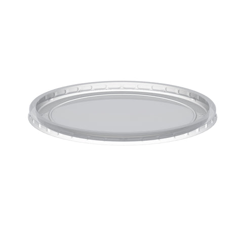 Lid Plastic Clear Flat Deli Container 8-32 Oz