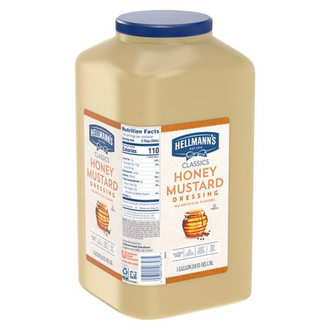 Hellmann's Classics Honey Mustard Salad Dressing Jug, 1 gallon -- 4 per case