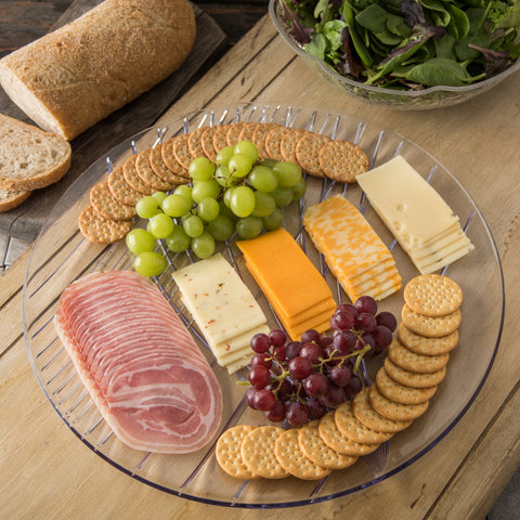 Carlisle TRAY SERVING FESTIVAL ROUND CLEAR 16