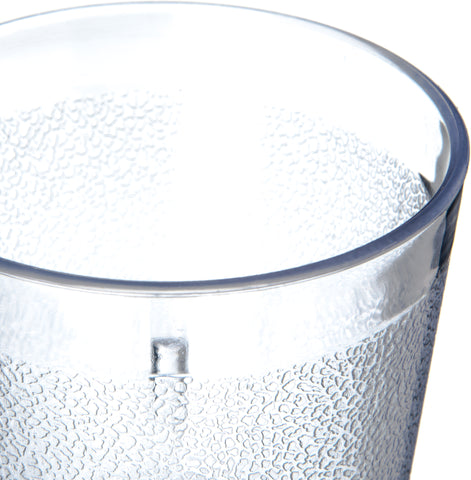 Carlisle TUMBLER STACKABLE™ OLD FASHION SAN PLASTIC CLEAR 9 OZ