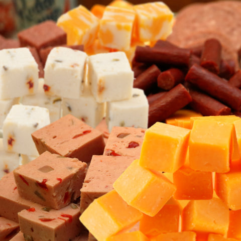 Block & Barrel Classic CHEESE ASSORTED CHEDDAR COLBYJACK PEPPER JACK CUBED