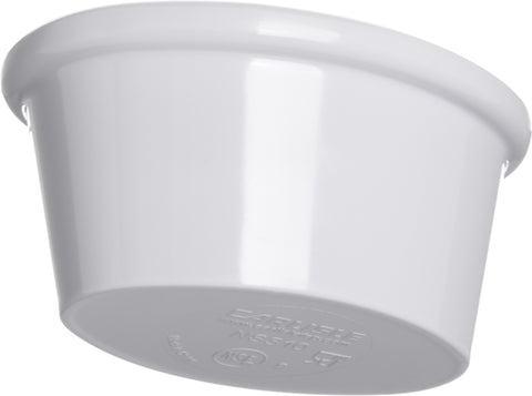 Carlisle RAMEKIN MELAMINE OVAL WHITE