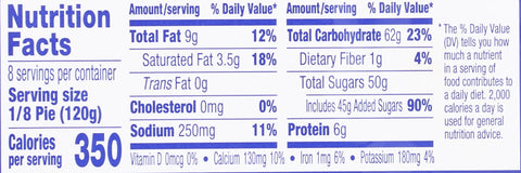 Sara Lee Chef Pierre Lemon Icebox Condensed Pie, 10 inch -- 6 per case.