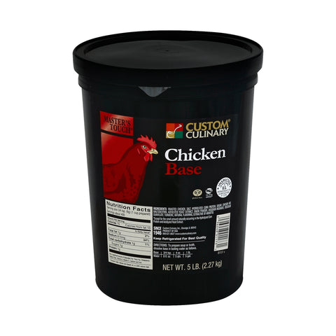 Custom Culinary Masters Touch Chicken Base, 5 Pound -- 4 per case.