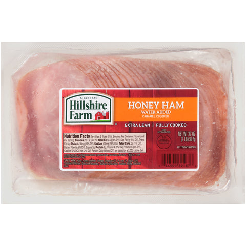 Ham Honey Water Added Sliced .67 Oz 032187-0414