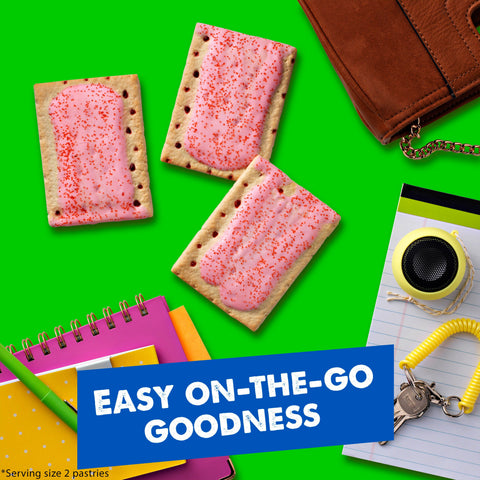 Snack Pastry Pop Tart Cherry Frosted