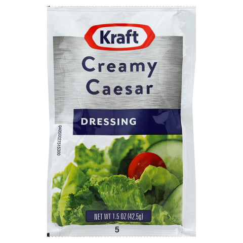 Dressing Caesar Creamy Single Serve Pouch