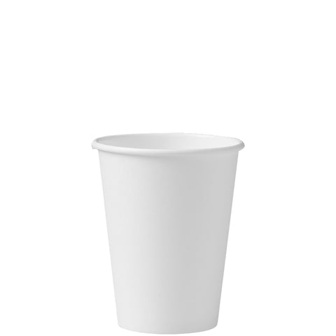 Solo White Paper Hot Cup, 12 Ounce -- 1000 per case
