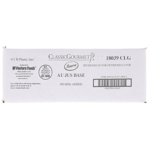 Classic Gourmet Au Jus Base, 1 Pound -- 6 per case.