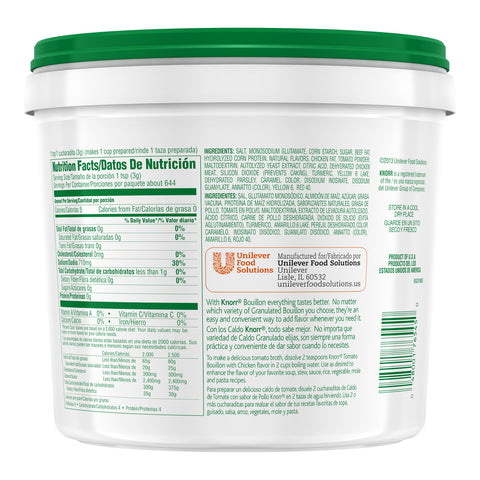 Knorr® BASE CALDO DE TOMATE DRY 68374657