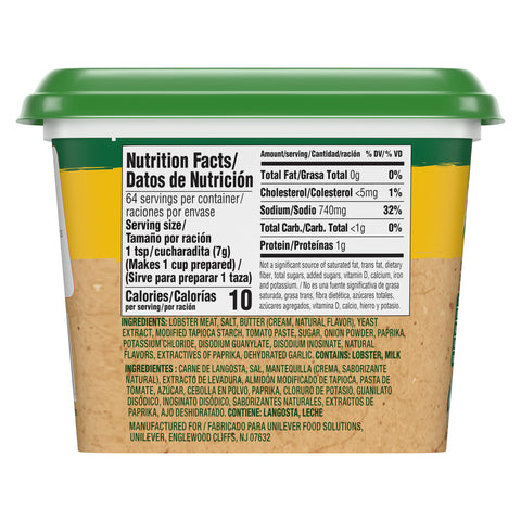 Knorr® BASE LOBSTER ULTIMATE LOW SODIUM GLUTEN FREE REFRIGERATED