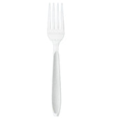 Solo® Impress™ FORK PLASTIC HEAVY WEIGHT WHITE PS