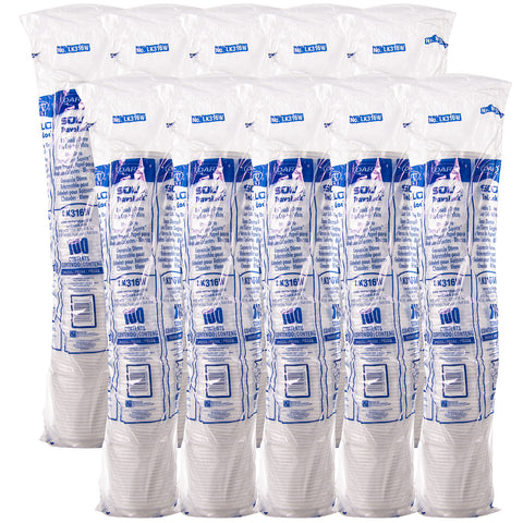 Solo® LID DOME HOT CUP TRAVELOCK™ RECLOSABLE WHITE 10-24 OZ