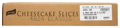 Sara Lee Frozen CHEESECAKE FRENCH STYLE CLASSIC SLICES