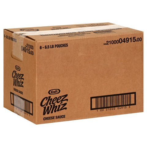 Cheez Whiz Original Cheese Sauce, 6.5 Pound Pouch -- 6 per case.