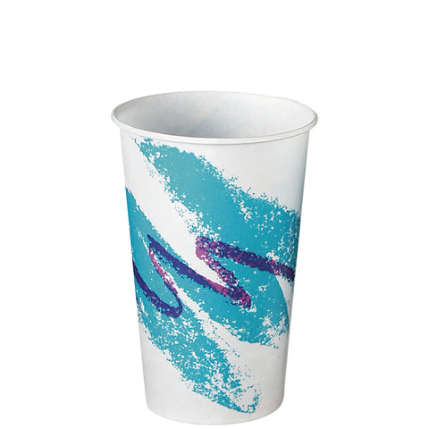 Solo Jazz® CUP PAPER COLD WAXED 16 OZ
