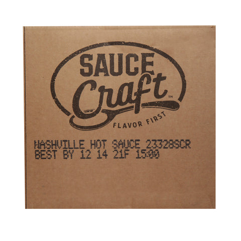 Sauce Craft Nashville Hot Sauce, 0.5 Gallon Jug -- 4 per case