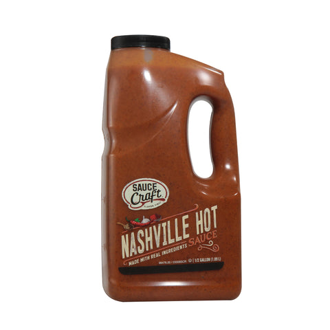 Sauce Craft Nashville Hot Sauce, 0.5 Gallon Jug -- 4 per case