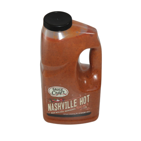 Sauce Craft Nashville Hot Sauce, 0.5 Gallon Jug -- 4 per case