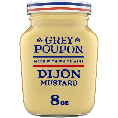 Kraft Grey Poupon Dijon Mustard, 8 Ounce -- 12 per case.