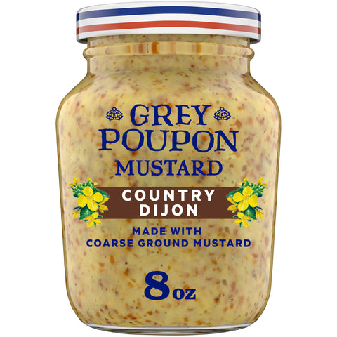 Grey Poupon Country Mustard, 8 Ounce -- 12 Case