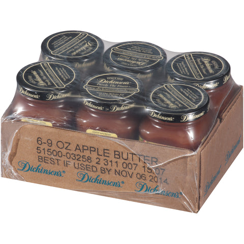 Dickinson Apple Butter, 9 Oz -- 6 Per Case.