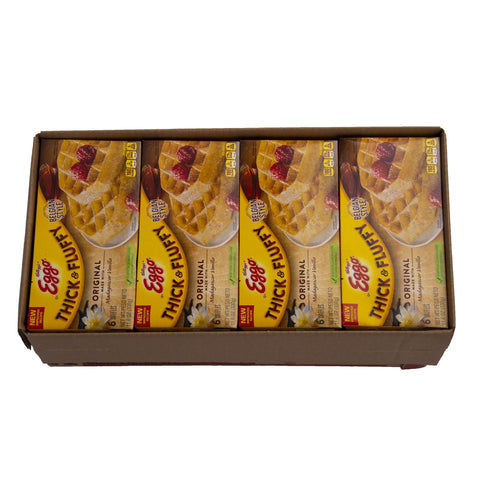 Eggo Thick and Fluffy Original Waffle, 11.6 Ounce -- 8 per case.