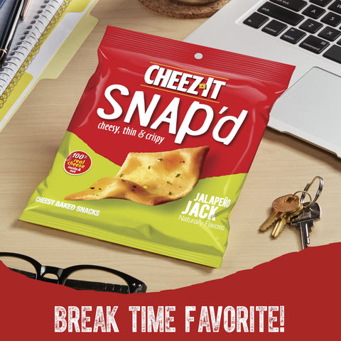 Cracker Cheez It Snap'd Jalapeno Jack