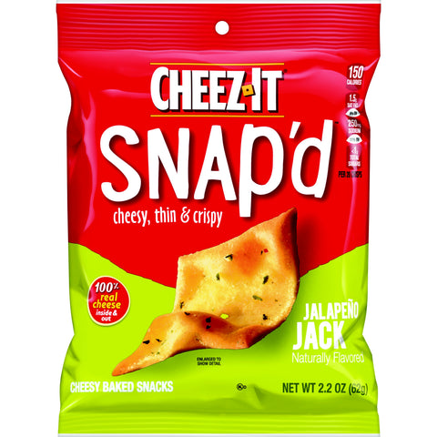 Cracker Cheez It Snap'd Jalapeno Jack