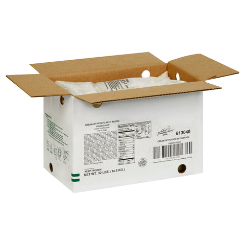 Chef Francisco Cream of Potato with Bacon Soup, 8 Pound -- 4 per case