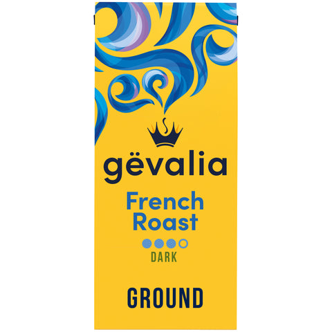Gevalia French Roast Roast and Ground Coffee, 12 Ounce -- 6 per case.
