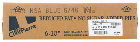 Pie Fruit 1/3 Reduced Fat & Nsa Blueberry 10