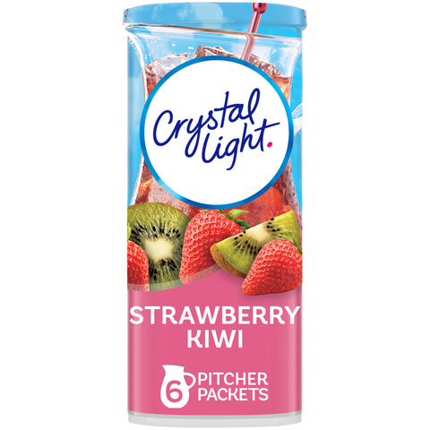 Crystal Light Strawberry Kiwi Drink Mix, 2.3 Ounce -- 12 per case.