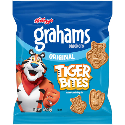Kellogg's Tiger Bites Original Graham Cracker, 1 Ounces -- 150 per case