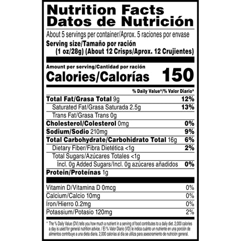 Pringles Wavy Fire Roasted Jalapeno Potato Crisps, 4.8 Ounce -- 8 per case.
