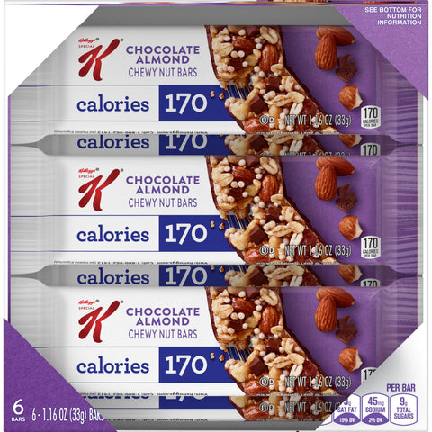 Snack Bar Special K® Chewy Nut Bar Chocolate Almond
