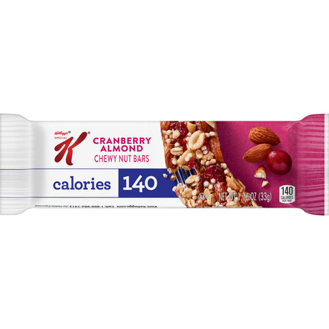 Snack Bar Special K® Chewy Nut Bar Cranberry Almond