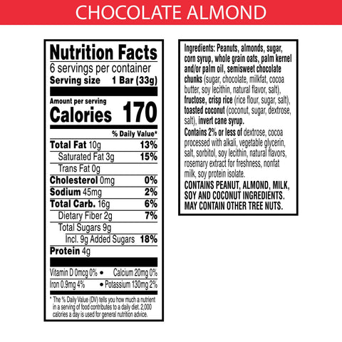 Snack Bar Special K® Chewy Nut Bar Chocolate Almond