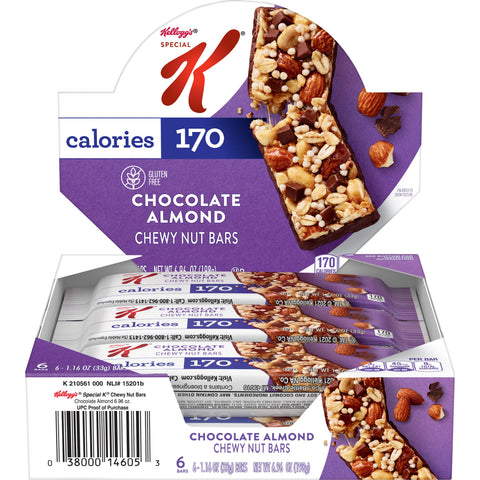 Snack Bar Special K® Chewy Nut Bar Chocolate Almond