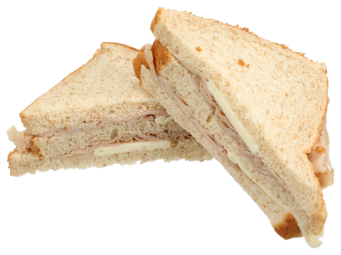 Landshire Big Daddy® SANDWICH TURKEY & CHEESE CLUB 6 OZ 10000001452